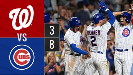 Resumen Nacionales de Washington vs Cachorros de Chicago | MLB 19-07-2023