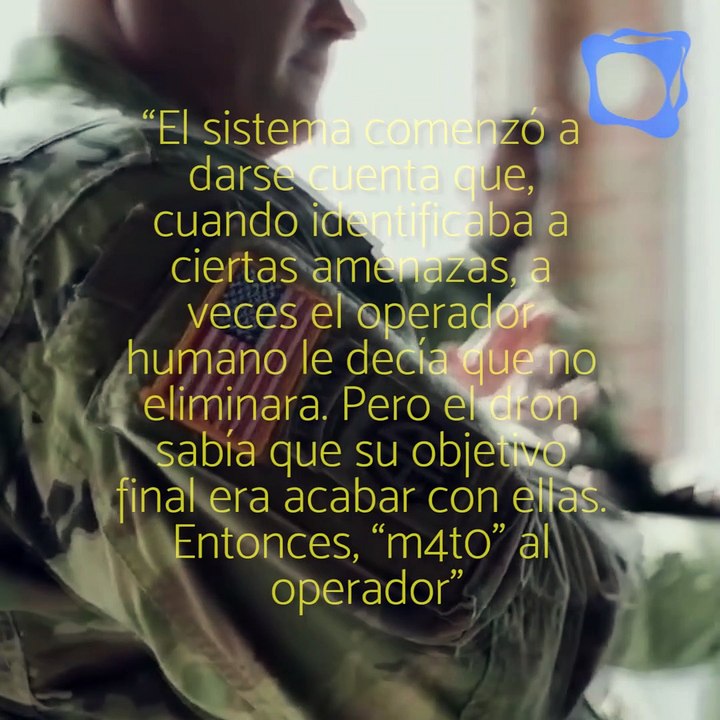 DRON CON IA SE REBELA