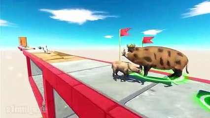 Only Fastest will Escape from the Scourge Trap - Animal Revolt Battle Simulator