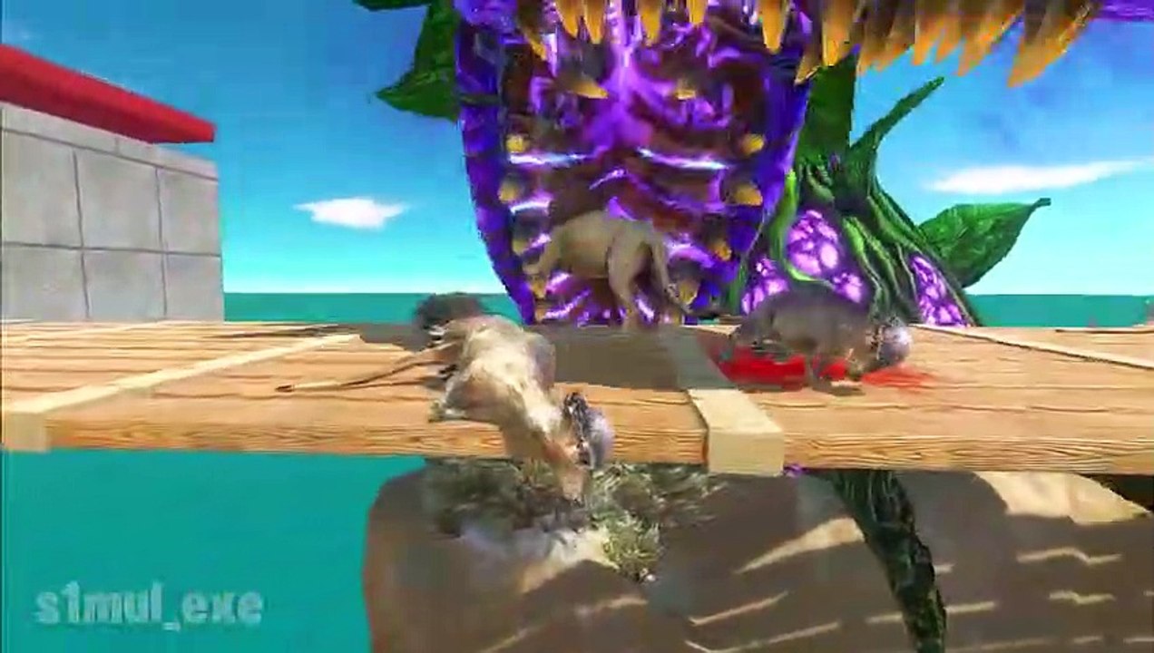 Run Away from Lions - Animal Revolt Battle Simulator