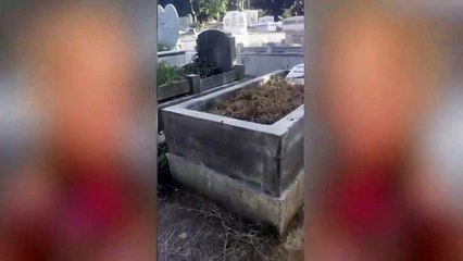 Il est décédé il y a 9 mois ! L'état final de la tombe de la célèbre actrice Billur Kalkavan est déplorable