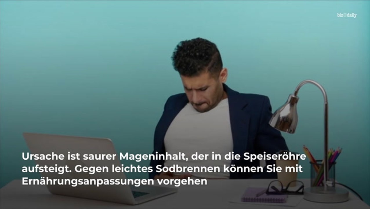 Bei Sodbrennen: Diese Hausmittel helfen
