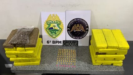 Homem é detido com mais de 85 comprimidos de ecstasy e maconha em Cascavel