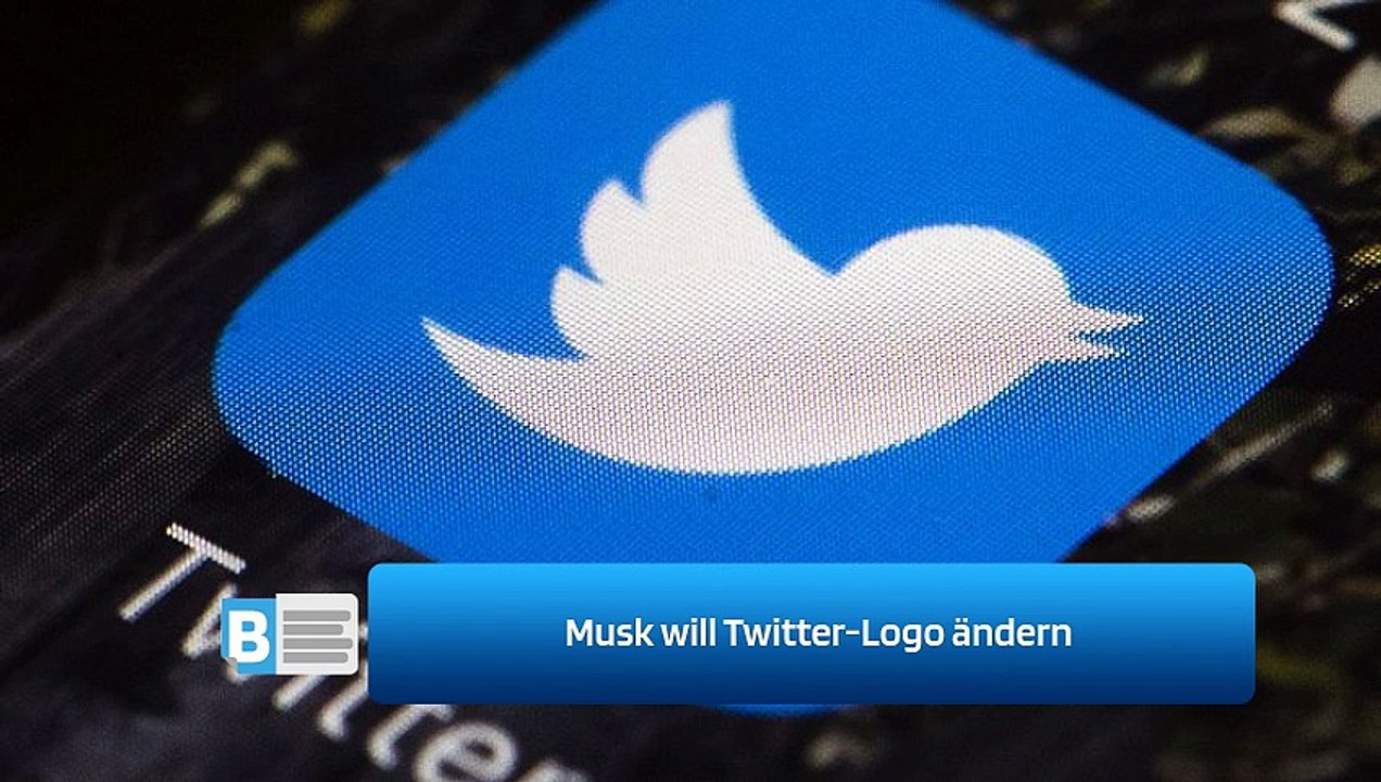 Musk will Twitter-Logo ändern