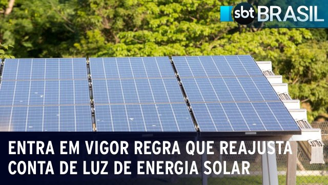 Entra em vigor regra que reajusta conta de luz de energia solar