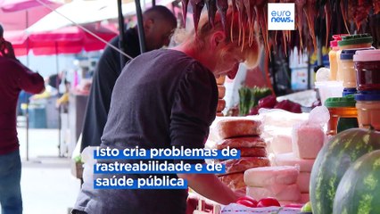 A falta de controle dos produtos lácteos na Geórgia