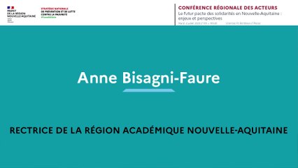 7. Anne Bisagni-Faure, rectrice de la région académique Nouvelle-Aquitaine