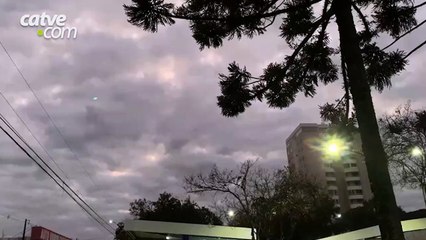 Previsão de tempo estável em Cascavel e máxima de 24°C