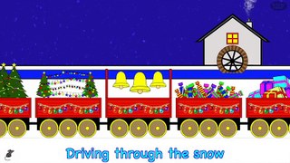 The Christmas Train | #shorts | NURSERY RHYME | Rainbow Rabbit