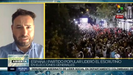 Partido Popular lideró el escrutinio en elecciones generales
