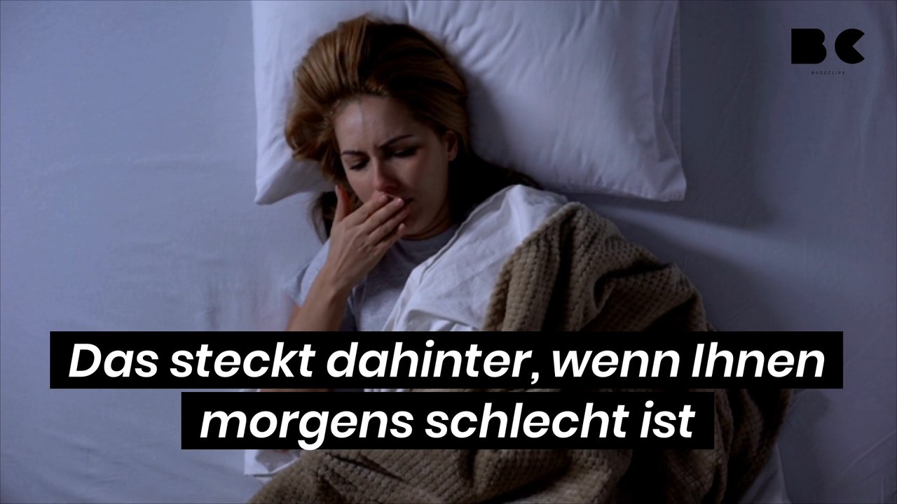 Das steckt dahinter, wenn Ihnen morgens schlecht ist