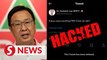 Lau claims Twitter account hacked, denies posting insensitive 'Pulai seat' tweet