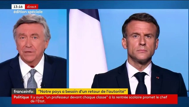 Emmanuel Macron refuse de prendre position sur l'affaire du policier à Marseille mais personne n'est au-dessus des lois