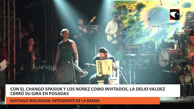 La Delio Valdez brindó un show apasionante en Posadas