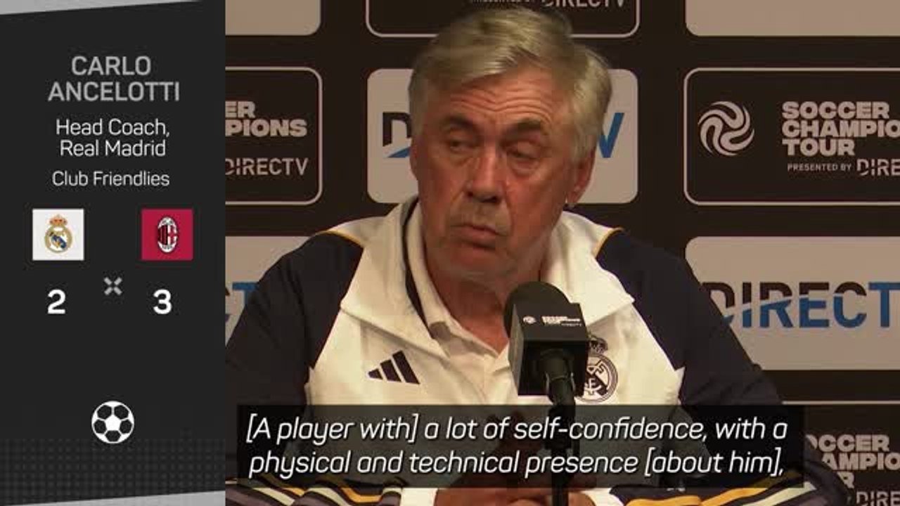 Ancelotti hails Bellingham as a 'complete midfielder'