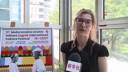 Festival de folklore coloré en Croatie