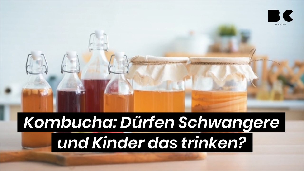 Kombucha: Dürfen Schwangere und Kinder das trinken?