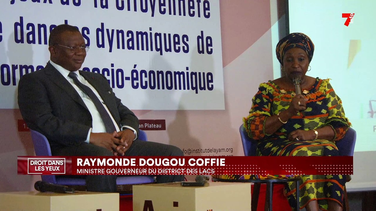 Entretien avec les ministres Raymonde Goudou Coffie, Amadou Coulibaly et Françoise Remarck