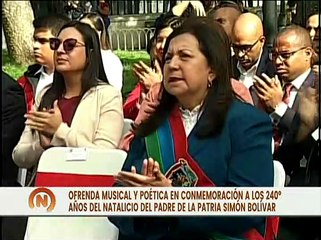 Jefe de Gobierno Fernández: A 240 años de su nacimiento, Bolívar es el proyecto de lo que hoy asume el Gobierno Revolucionario