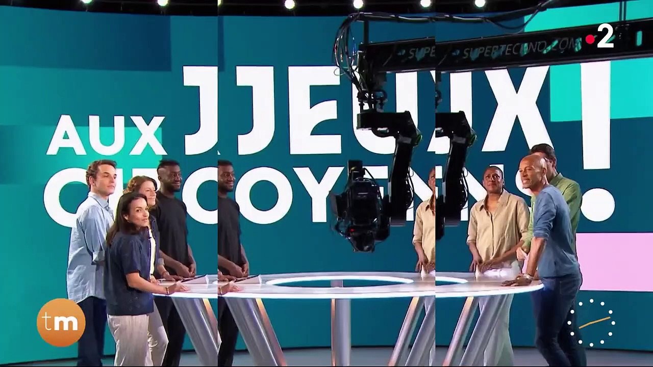 La bande annonce de "Aux jeux citoyens", l'émission dédiée au Jeux Olympiques de Paris 2024 sur France 3.