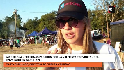 Más de 3 mil personas pasaron por la VIII Fiesta provincial del Envasado en Garuhapé
