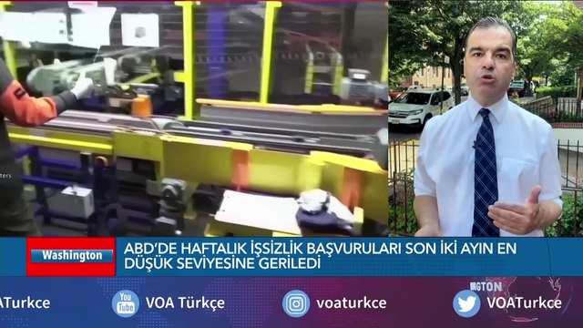 ABD'de işsizlik maaşı başvuruları son iki ayın en düşük seviyesinde