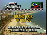 F1 1988 - BRAZIL (ESPN) - ROUND 1