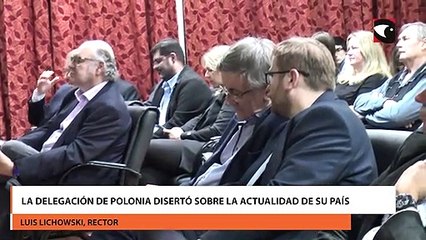 Académicos de la Universidad Adam Mickiewicz de Polonia brindaron una charla en la UGD