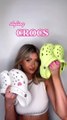 Style with crocs #jibbitz #crocs #love