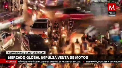 Motocicletas superan el número de autos que hay en Colombia