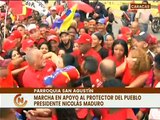 Caracas | Pueblo de San Agustín marcha en respaldo al Presidente Nicolás Maduro