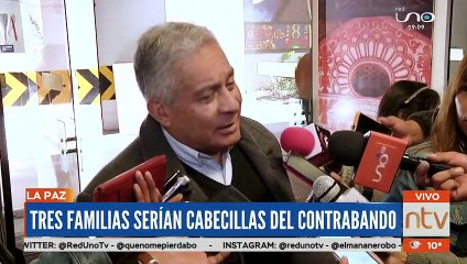 Tres familias serían cabecillas del contrabando