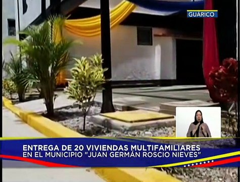 Guárico | GMVV entrega 20 viviendas multifamiliares en el urb. “Hugo Chávez pqa. San Juan de Los Morros