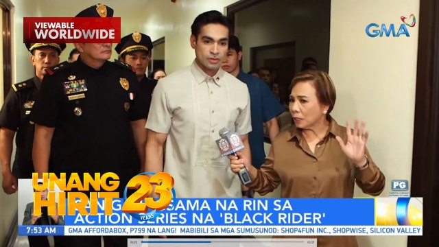 #SanG - Matteo Guidicelli at Susan Enriquez sa taping ng Black Rider | Unang Hirit