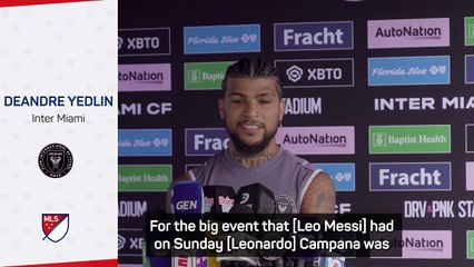 Yedlin reveals first impressions of Messi in Inter Miami group chat