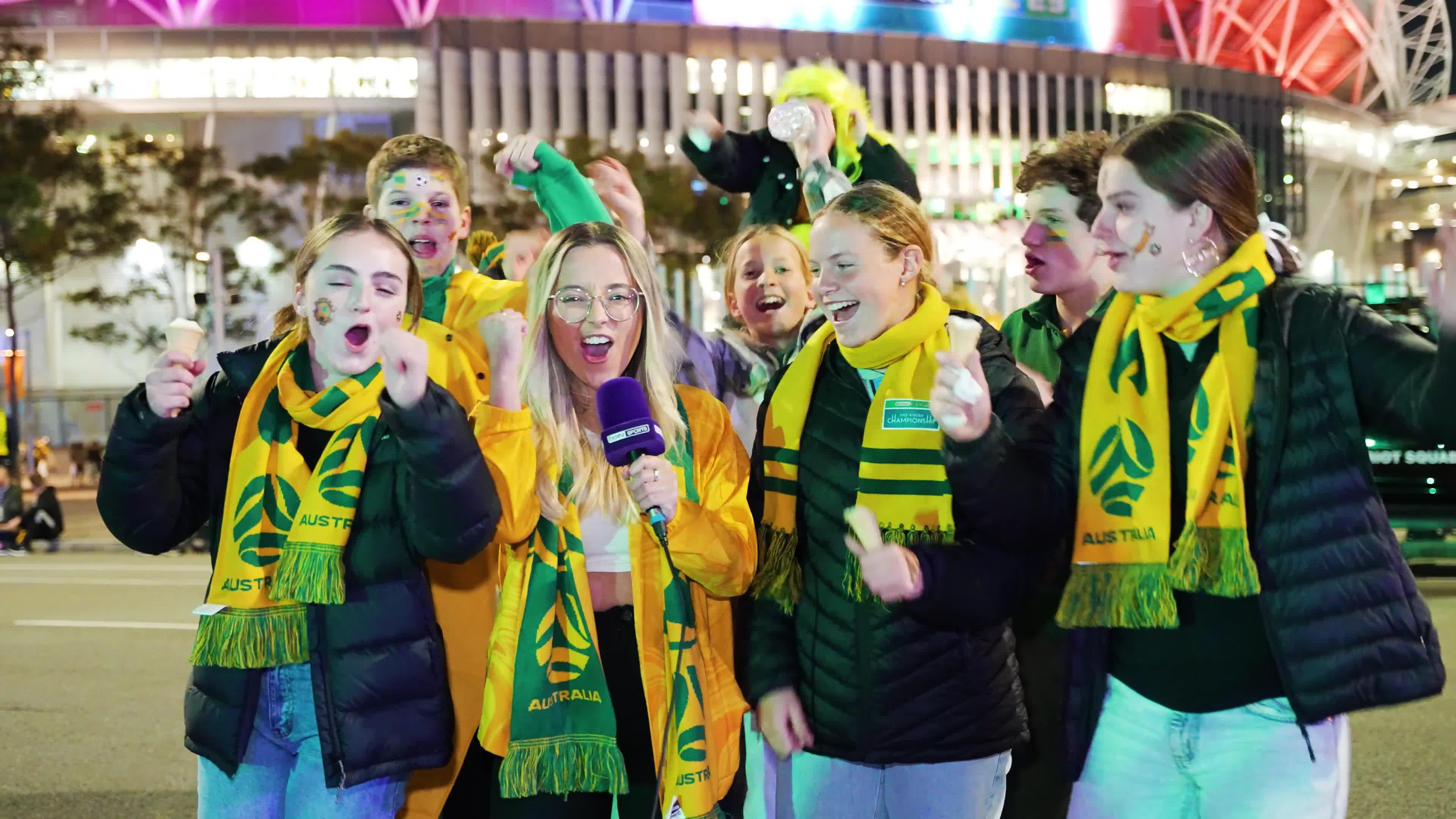 Opening night at the FIFA Women's World Cup