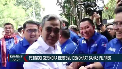 Bahas Pilpres dengan Demokrat, Gerindra: Tak Bermaksud Menggoda Keputusan Politik