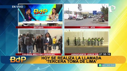 Toma de Lima: Ministra de Educación descarta suspensión de clases en la capital