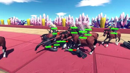 World War Goro - Red Team VS Mutant Primates - Animal Revolt Battle Simulator