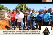 Supervisan los avances de construcción del acueducto Las Trinitarias en el estado Zulia