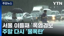 [날씨] 서울 이틀째 '폭염경보'...주말 다시 강한 장맛비 / YTN