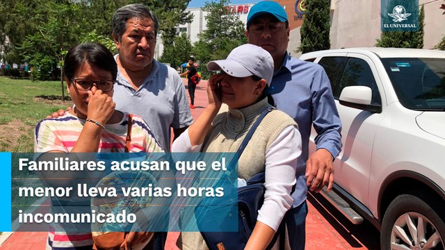 Exigen abuelos que les entreguen a hijo de padres que agredieron a maestra de kínder