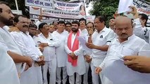 Silent rally taken out against the murder of Jain Acharya