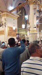 Madina munawara ziarat _روضہ رسول صلی اللّٰہ علیہ وآلہ وسلم۔