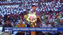 Momen Ganjar Pranowo Hadiri Peringatan Hari Lanjut Usia Nasional di Solo!