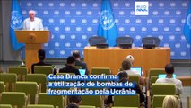 EUA confirmam uso de bombas de fragmentação pelas forças ucranianas