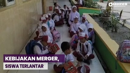 Puluhan Pelajar SD Negeri Terlantar Gegara Kebijakan Merger Sekolah di Bojonegoro
