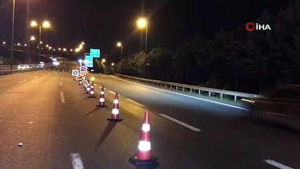 TEM'deki yol çalışması TEM'i de D-100'ü de kilitledi