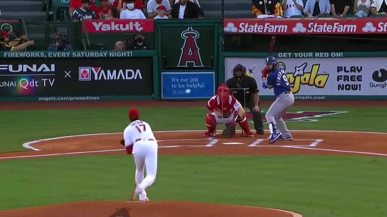 Shohei Ohtani's 2021 pitching 2021/9/3, LA エンジェ...