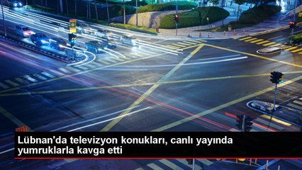 Lübnan'da Televizyon Programında Tartışma Kavgaya Dönüştü